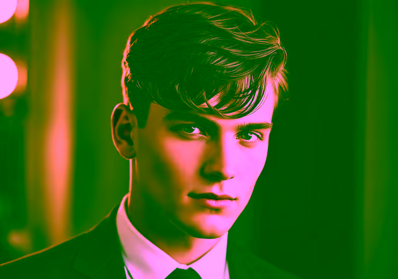 French Crop Mid-Length hairstyle for men 2026 — french crop variation, best for all faces + wavy hair, modern barbering by Master Stylist Jessica Hamilton
