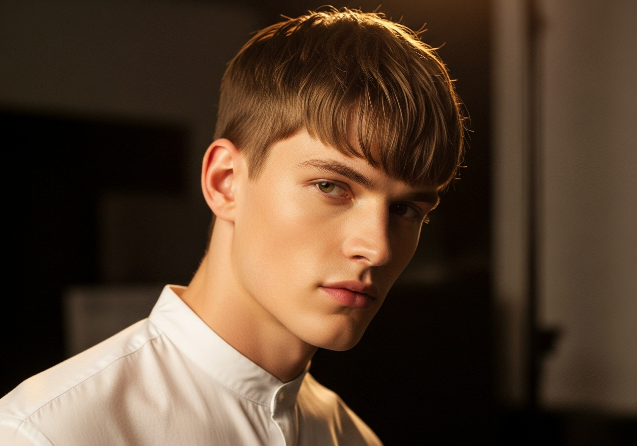 Natural French Crop Hairstyle 2026 - Soft Natural Choppy Fringe