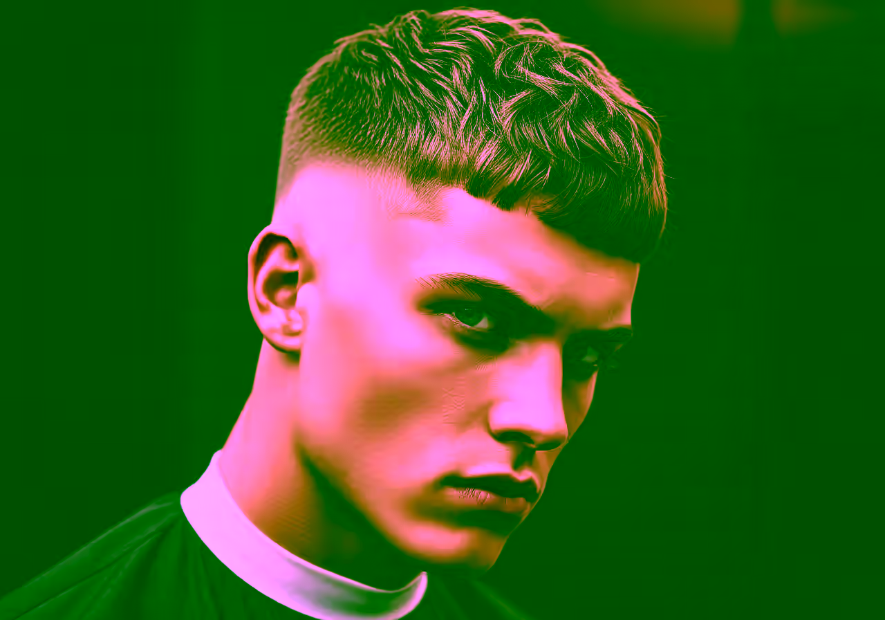 French Crop Skin Fade hairstyle for men 2026 — french crop variation, best for bold looks + oval, square faces + straight hair, modern barbering by Master Stylist Jessica Hamilton