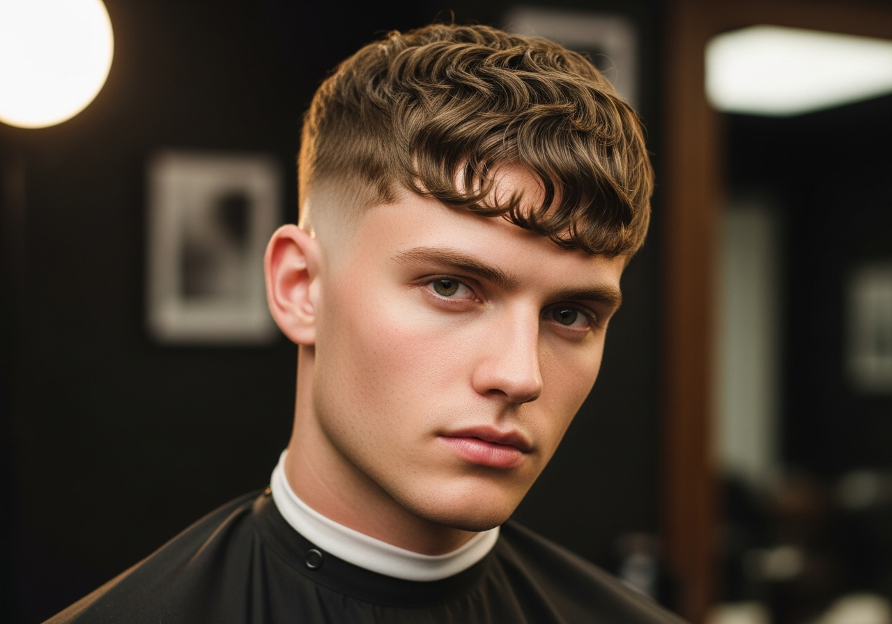 French Crop Wavy 2026 - Soft Wavy Fringe and Textured Top