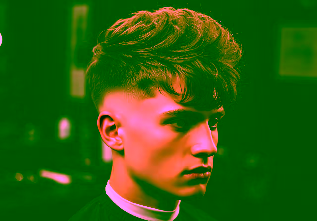French Crop with Volume hairstyle for men 2026 — french crop variation, best for round, oval faces + straight/thick hair, modern barbering by Master Stylist Jessica Hamilton