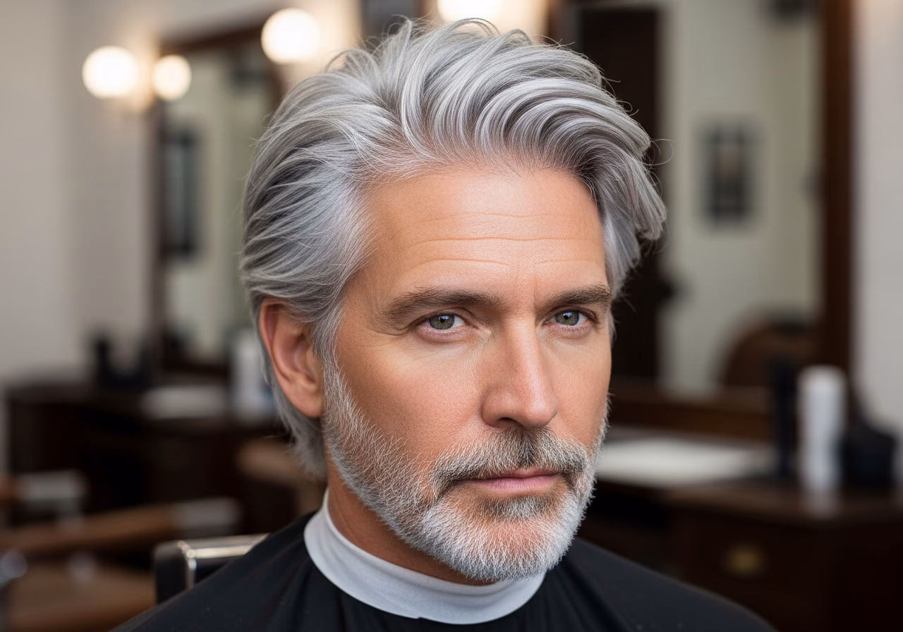 Gray Hair Styles for Men 2026 - Ultimate Silver Versatile Layers