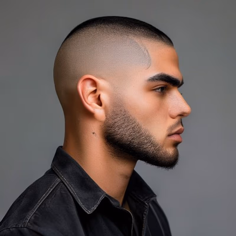 Designs with Skin Fade hairstyle for men 2026 — Hair Designs variation, best for Maximum line contrast, modern barbering by Master Stylist Jessica Hamilton