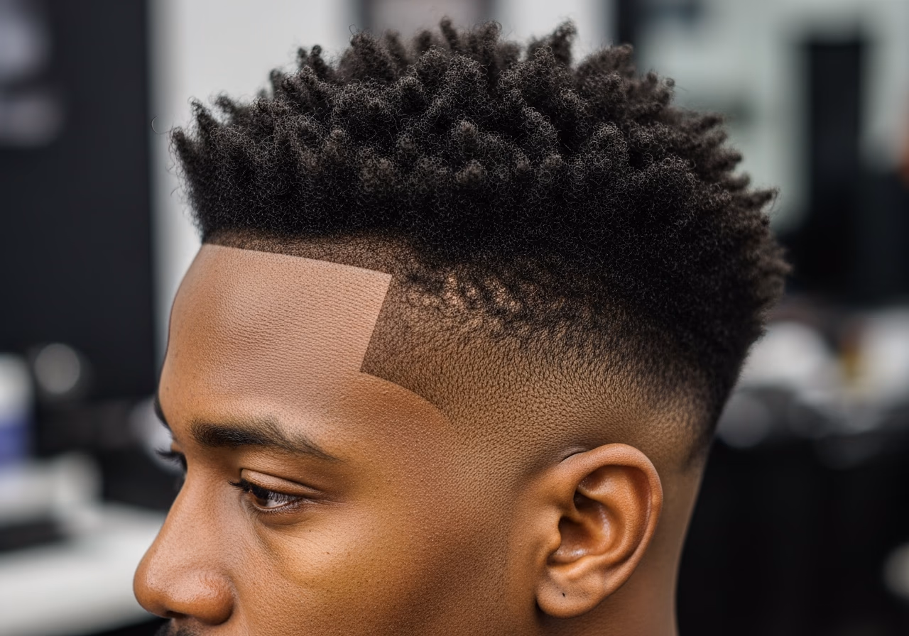 Haircuts for Black Men 2026 - Undercut with Short Coils