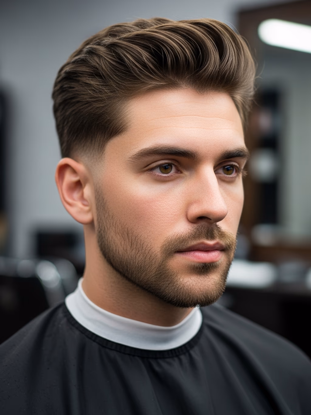 Classic Heartthrob Cut hairstyle for men 2026 — heartthrob cut variation, best for oval and oblong faces, modern barbering by Master Stylist Jessica Hamilton