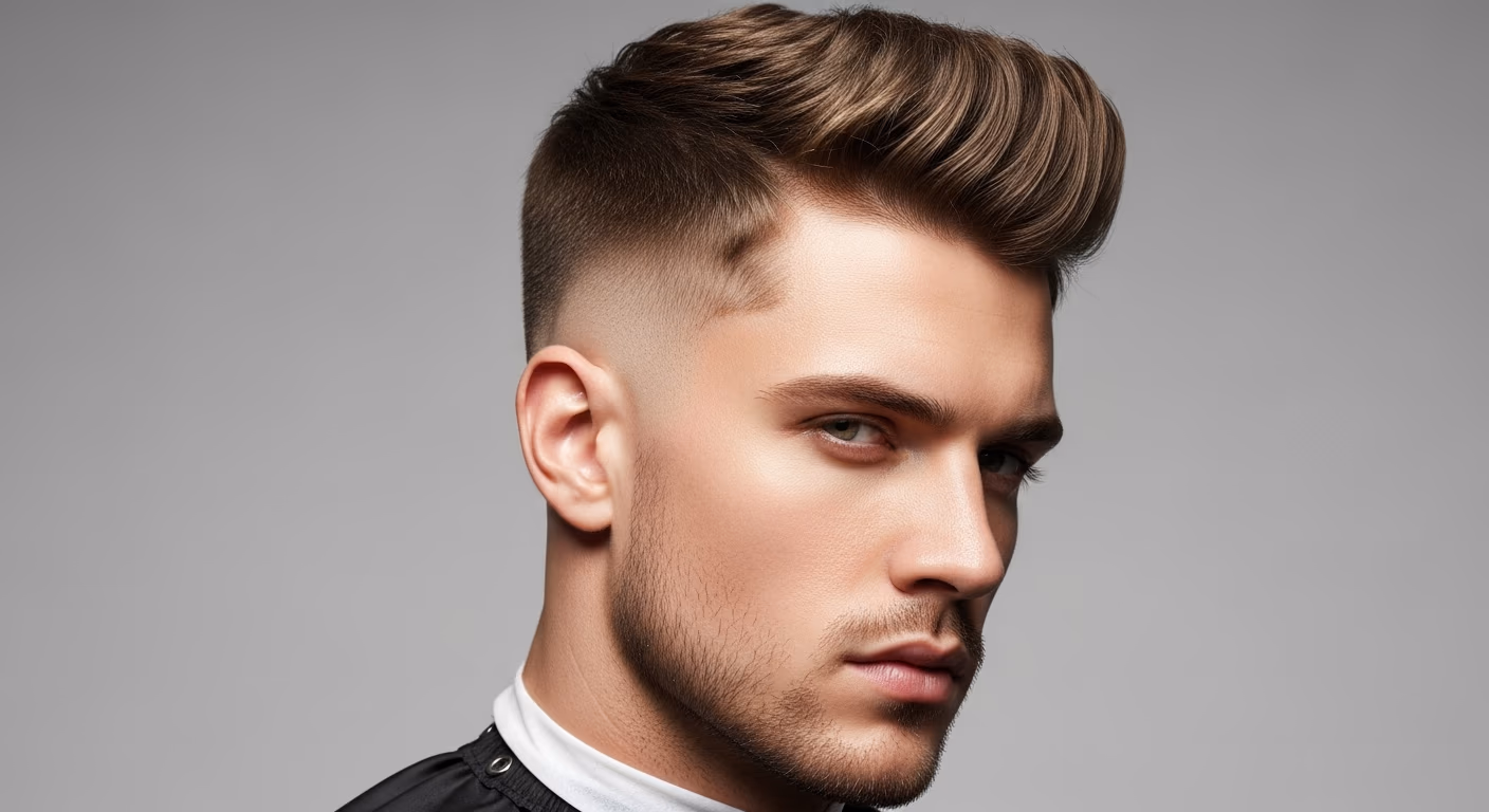 Beard Pairing High and Tight hairstyle for men 2026 — high and tight variation, best for thinning crowns, modern barbering by Master Stylist Jessica Hamilton