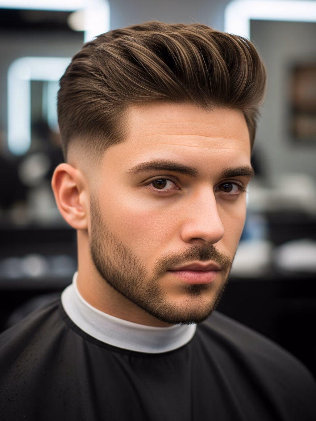 Classic High and Tight hairstyle for men 2026 — high and tight variation, best for oval and oblong faces, modern barbering by Master Stylist Jessica Hamilton