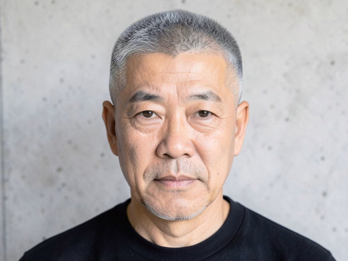 Man with a high fade french crop
