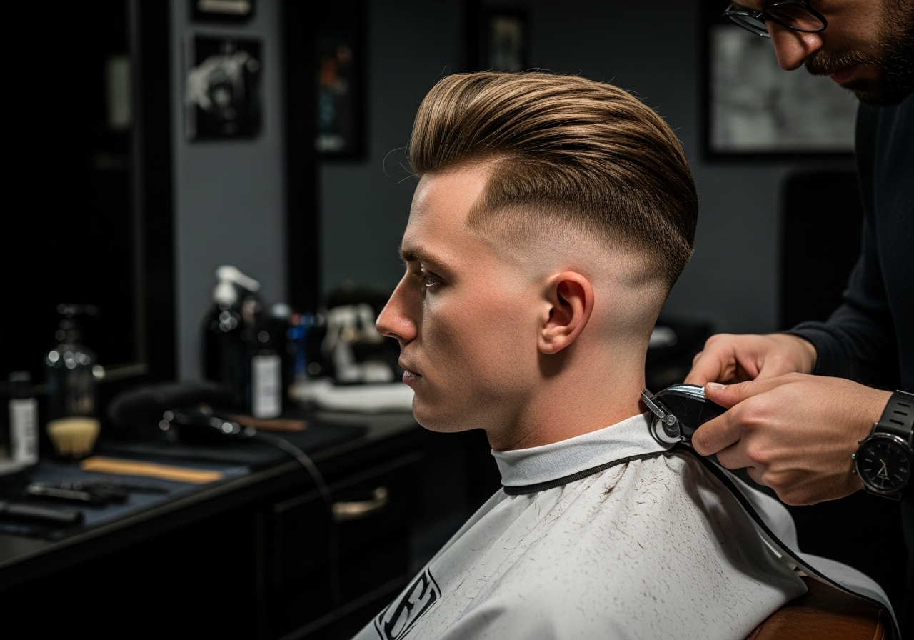 Classic High Taper Fade Hairstyle 2026