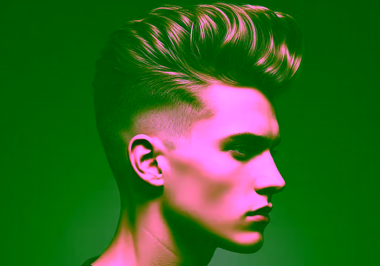 High Taper Fade Blowout hairstyle for men 2026 — high taper fade variation, best for oval, round faces + straight/wavy hair, modern barbering by Master Stylist Jessica Hamilton