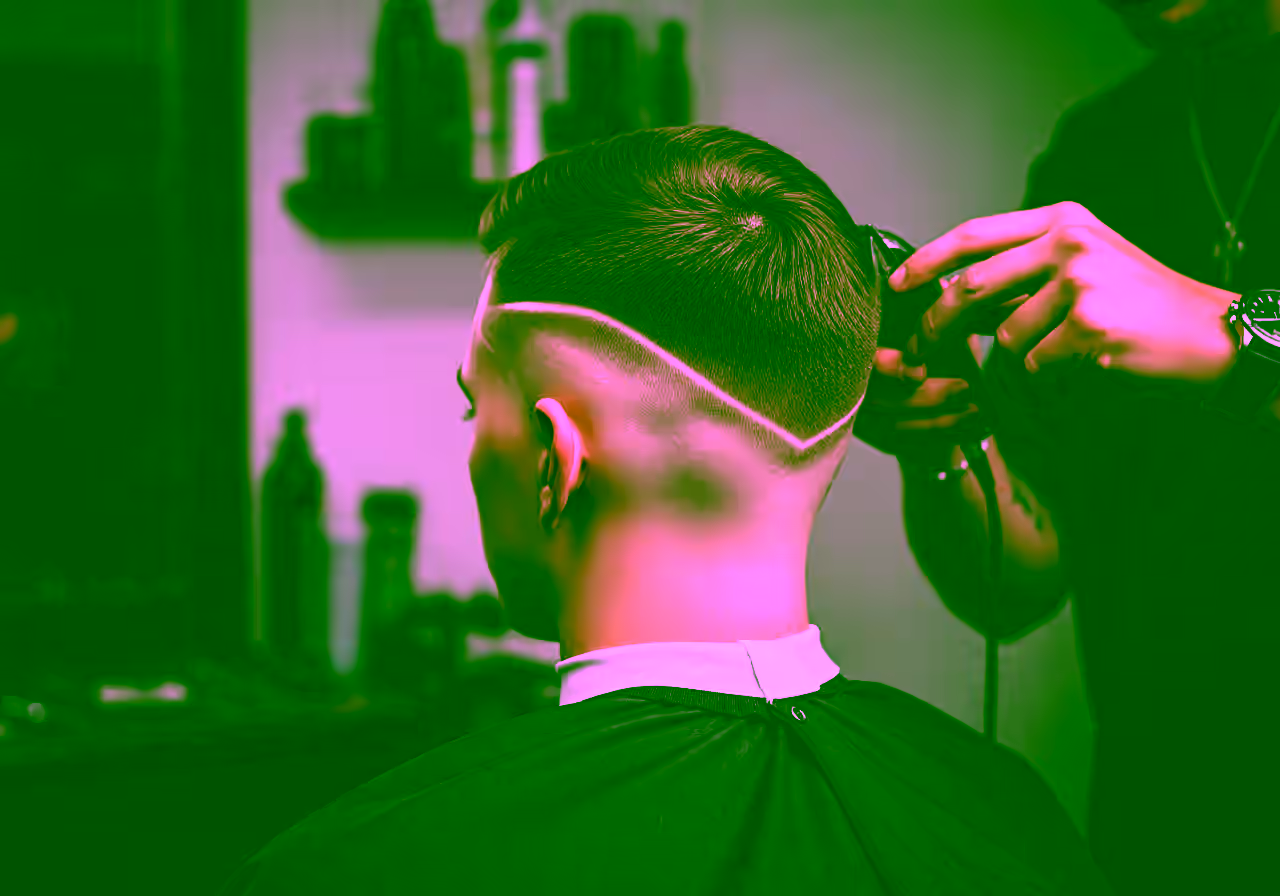 High Taper Fade Buzz Cut hairstyle for men 2026 — high taper fade variation, best for square, oval faces + all hair types, modern barbering by Master Stylist Jessica Hamilton