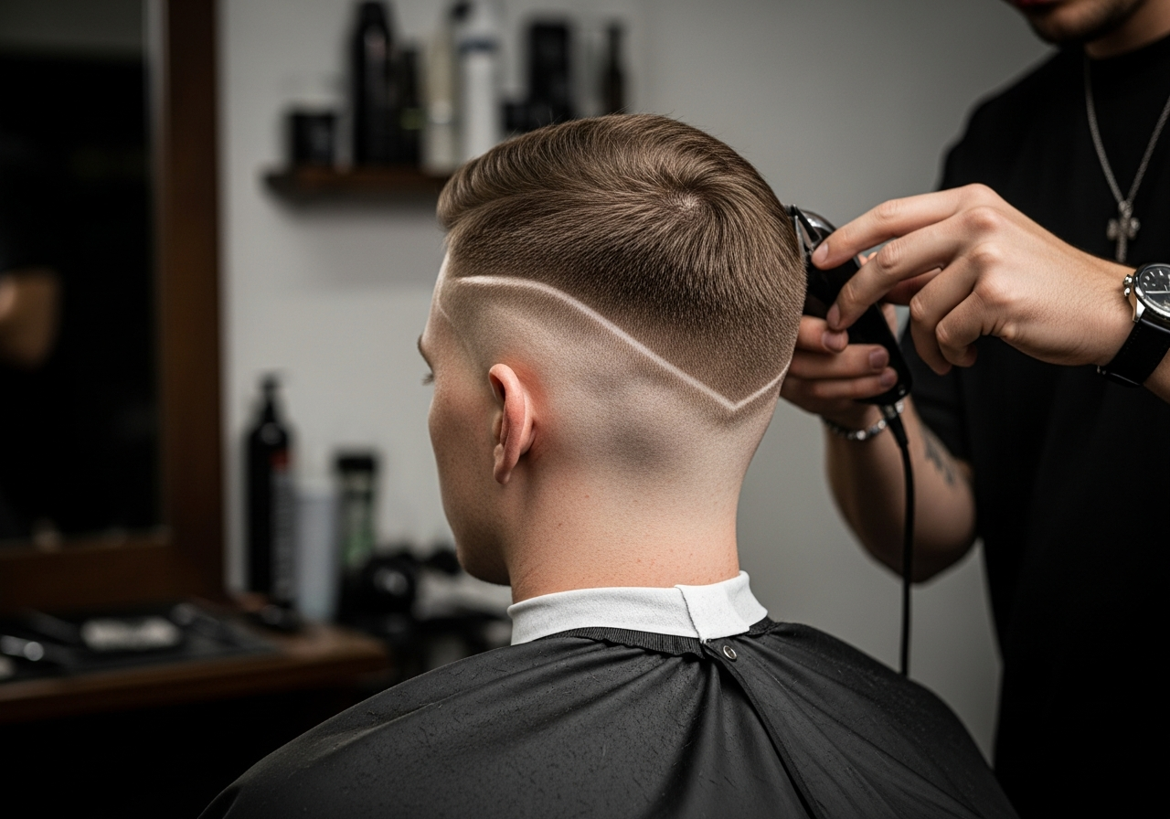 High Taper Fade Buzz Cut 2026 - Minimalist Short High Contrast Taper