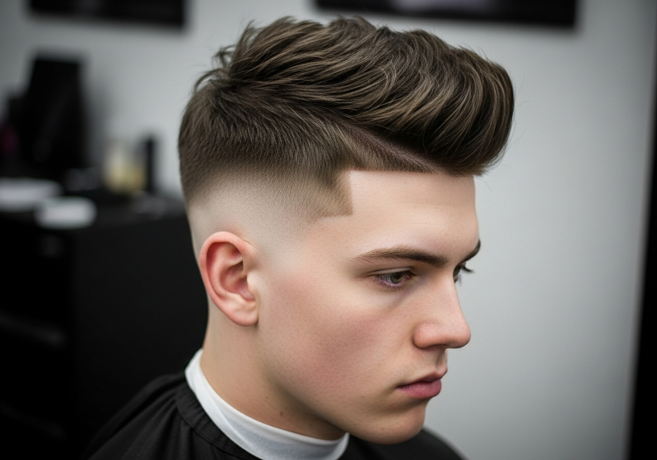 High Taper Fade Disconnected 2026 - Bold Contrast High Taper Haircut