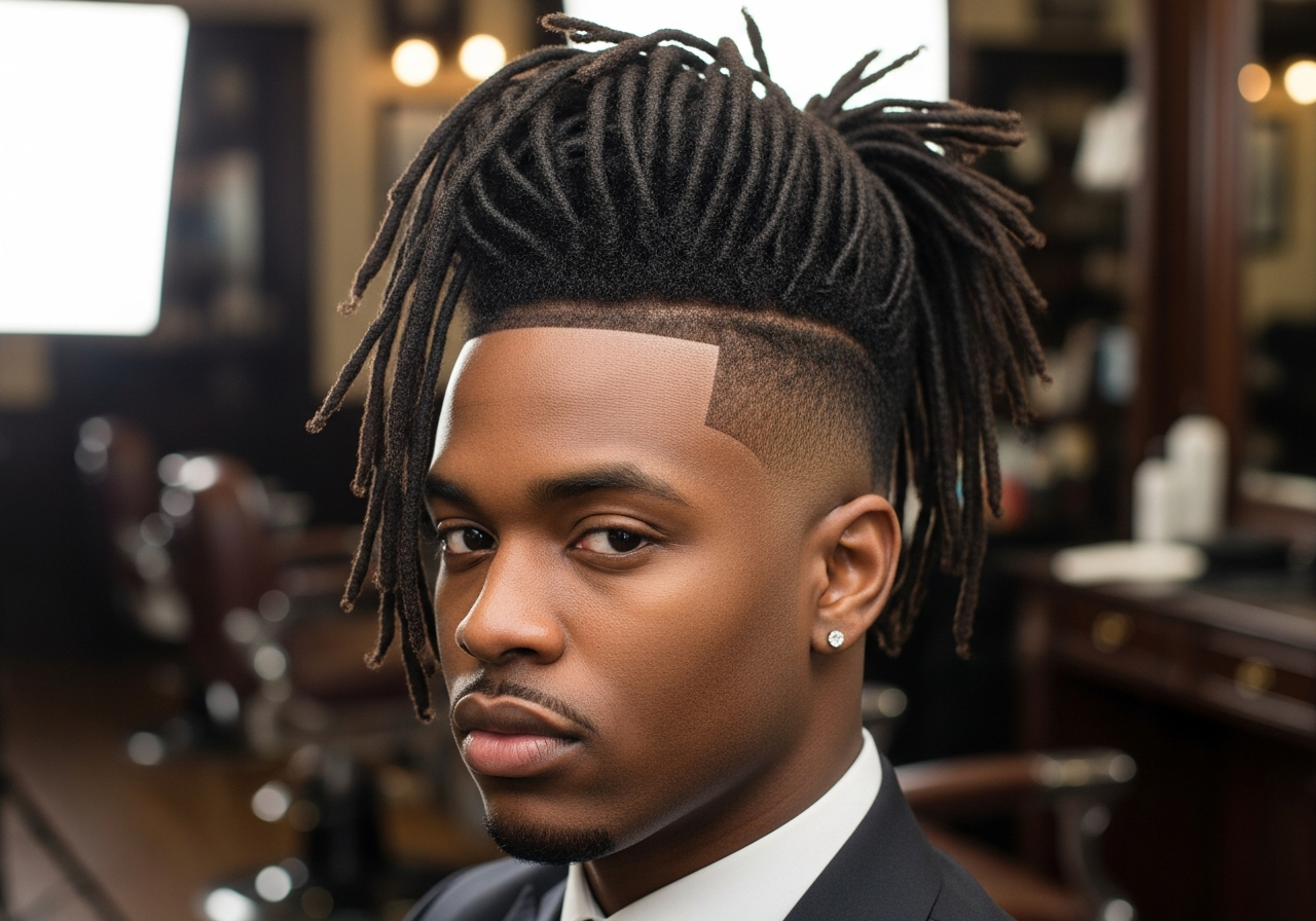 High Taper Fade Dreads 2026 - Bold Dreads with Sharp High Taper Sides