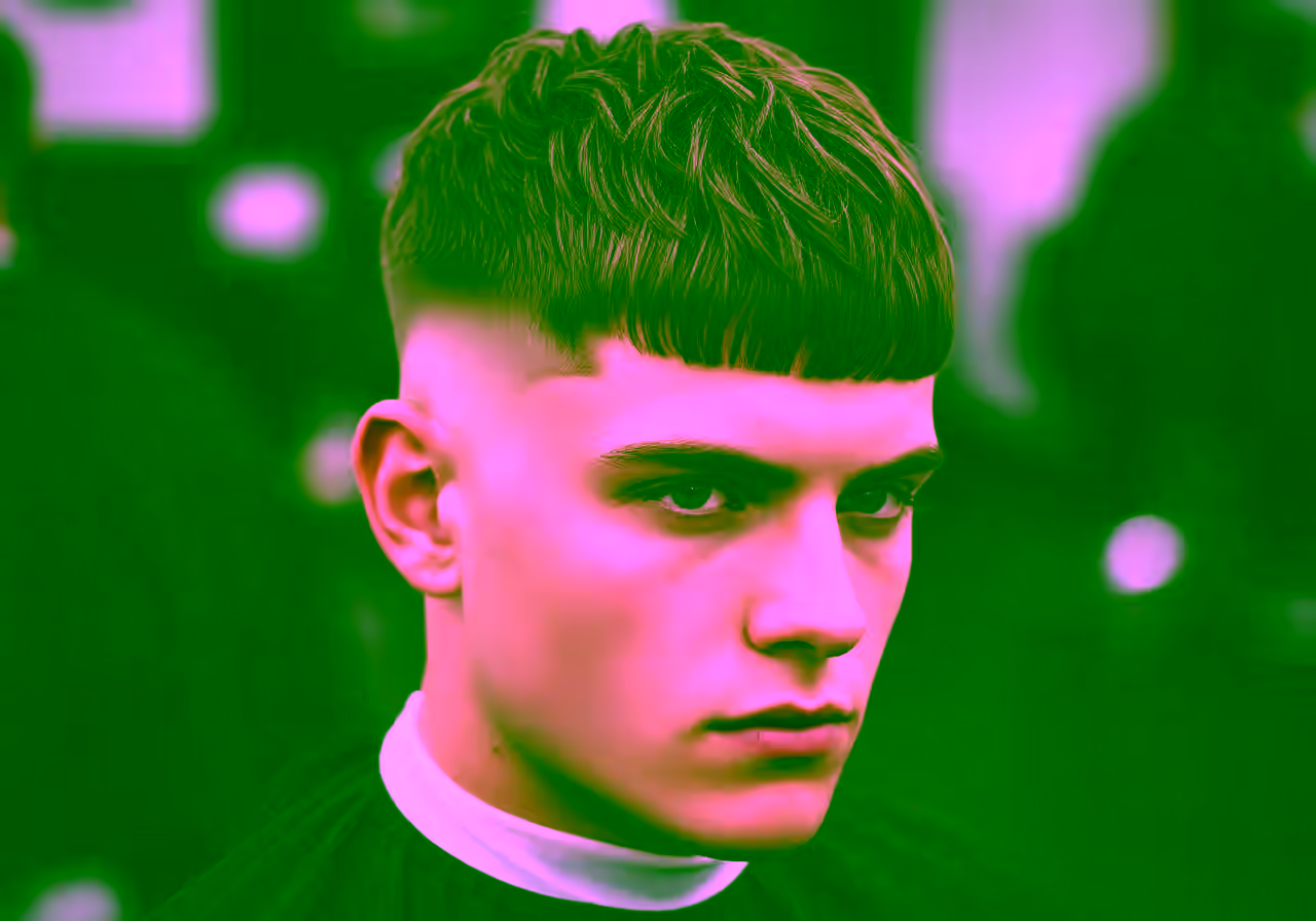 High Taper Fade French Crop hairstyle for men 2026 — high taper fade variation, best for square, diamond faces + straight/wavy hair, modern barbering by Master Stylist Jessica Hamilton