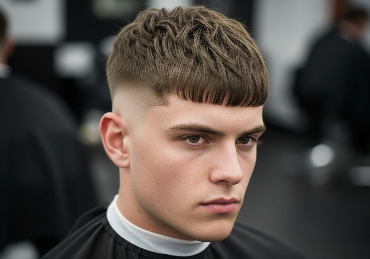 High Taper Fade French Crop 2026 - Short Choppy Crop with Bold High Taper