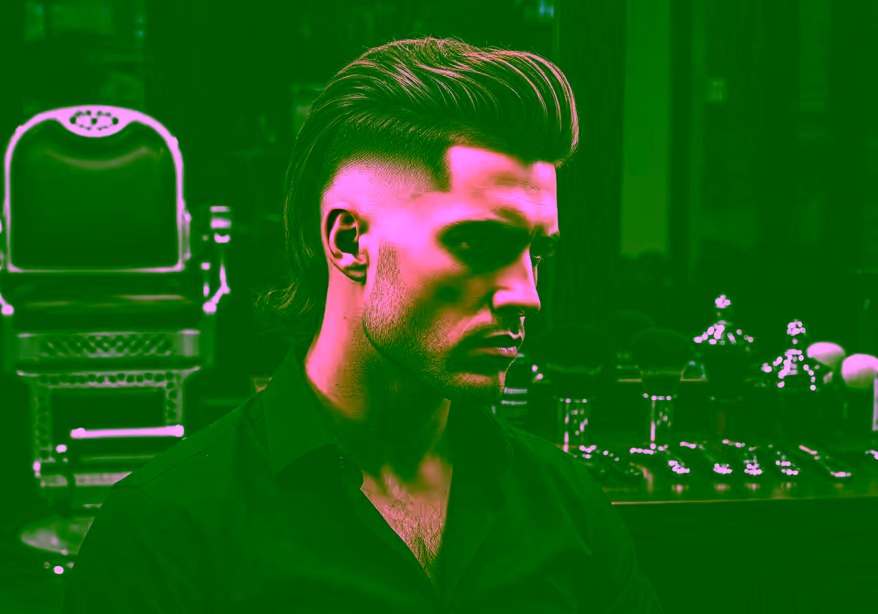 High Taper Fade Mullet hairstyle for men 2026 — high taper fade variation, best for oval, round faces + wavy/curly hair, modern barbering by Master Stylist Jessica Hamilton