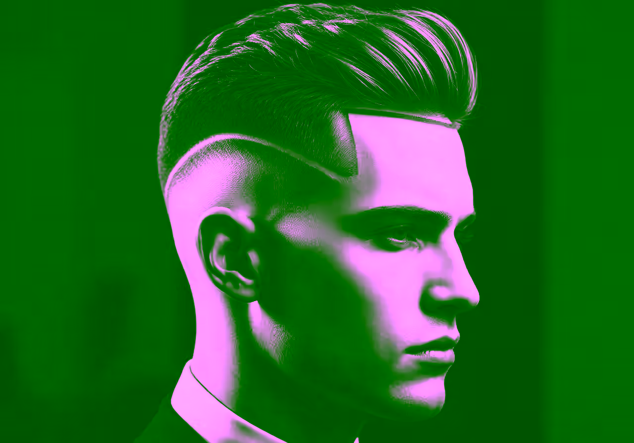 High Taper Fade Skin Fade hairstyle for men 2026 — high taper fade variation, best for bold personalities + all hair types, modern barbering by Master Stylist Jessica Hamilton