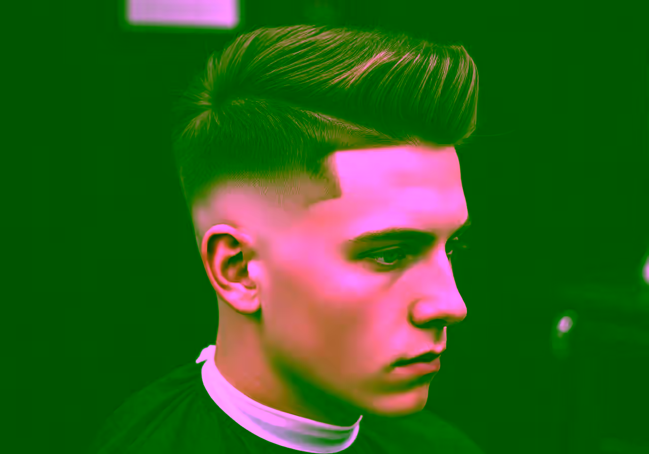 High Taper Fade Straight Hair hairstyle for men 2026 — high taper fade variation, best for square, oval faces + straight hair, modern barbering by Master Stylist Jessica Hamilton