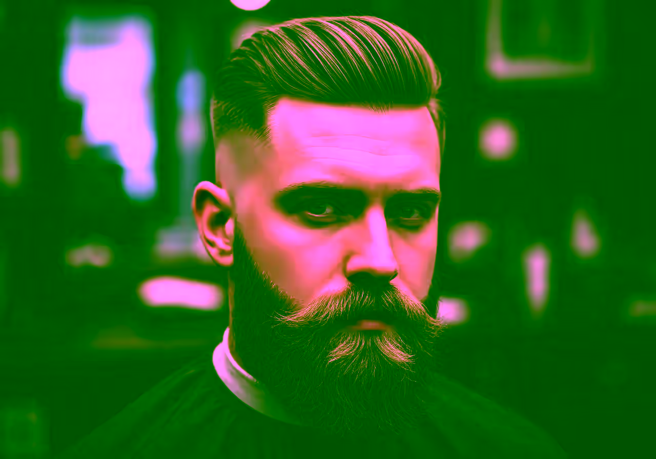 High Taper Fade with Beard hairstyle for men 2026 — high taper fade variation, best for all faces + any hair type, modern barbering by Master Stylist Jessica Hamilton