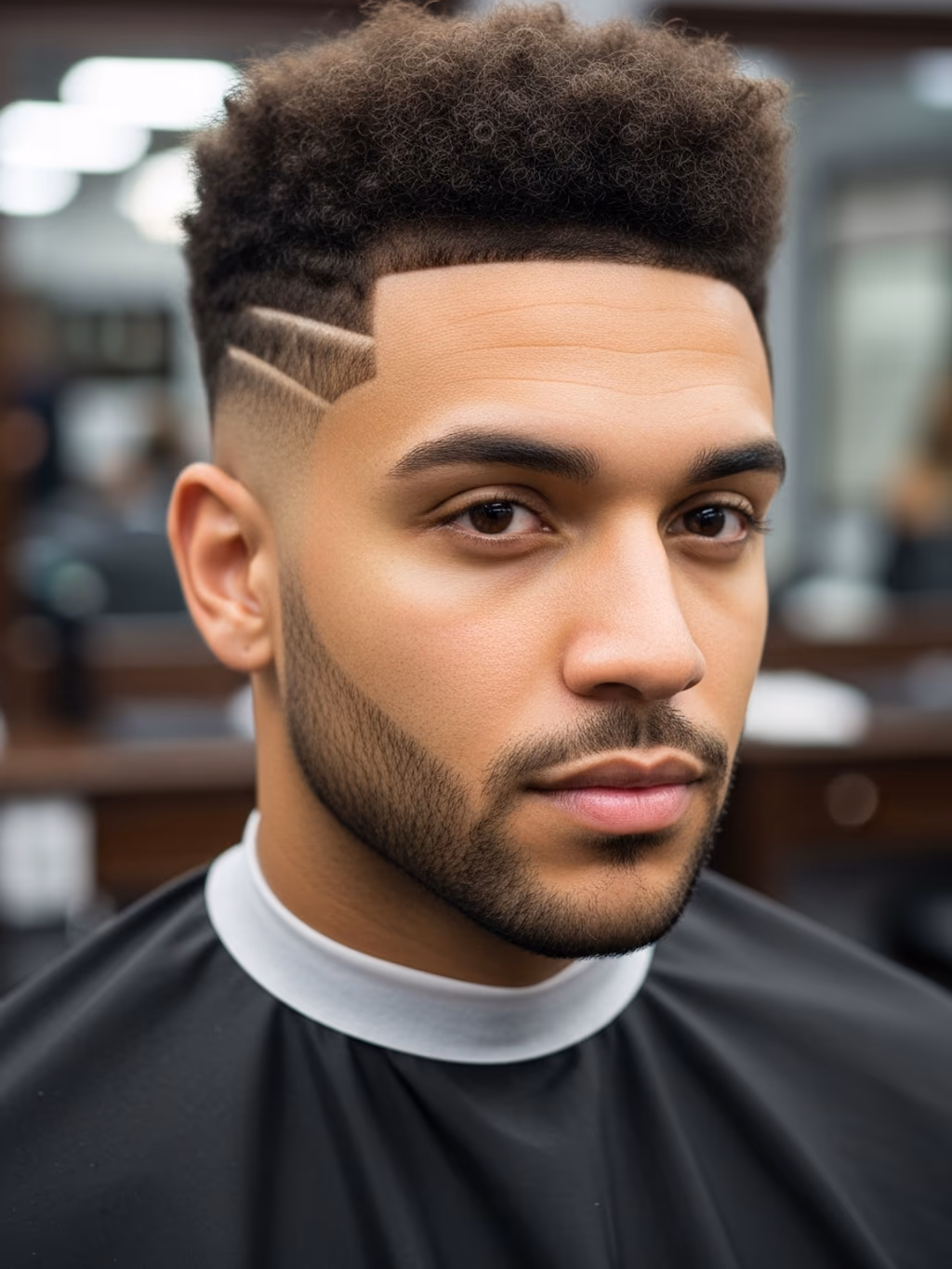 Modern High Top Fade 2026 hairstyle for men 2026 — high top fade variation, best for square jaws and athletic builds, modern barbering by Master Stylist Jessica Hamilton