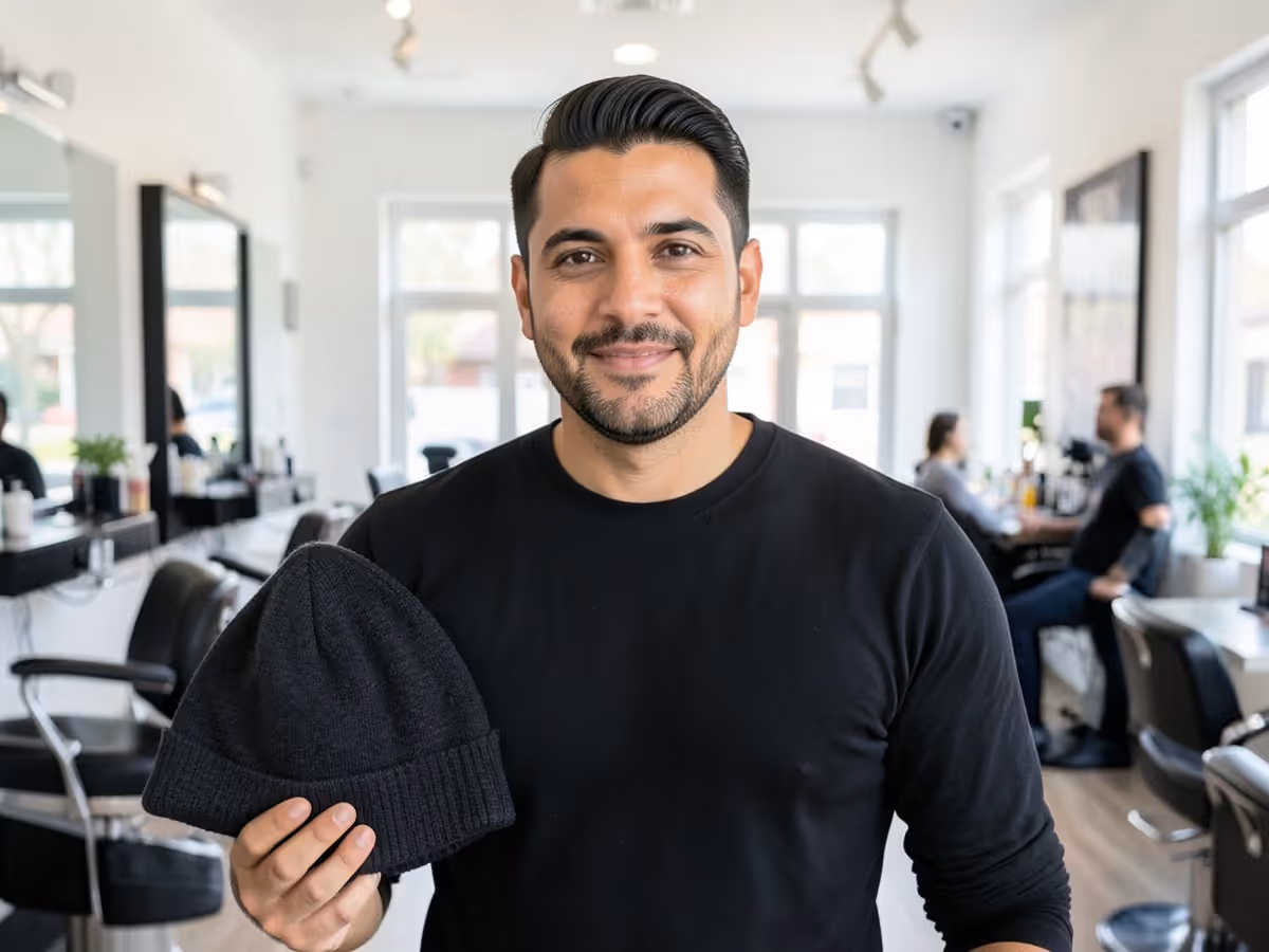 How to Keep Your Haircut Looking Good Under a Hat