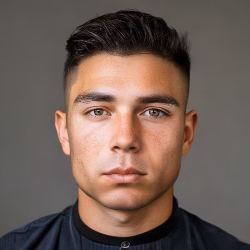 Ivy League High Fade hairstyle for men 2026 — Ivy League variation, best for Bold, sharp, high-contrast, modern barbering by Master Stylist Jessica Hamilton