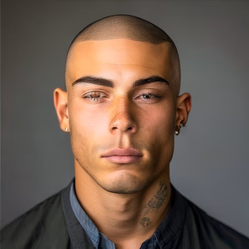 Ivy League Skin Fade hairstyle for men 2026 — Ivy League variation, best for Sharp, modern, clean-cut wearers, modern barbering by Master Stylist Jessica Hamilton
