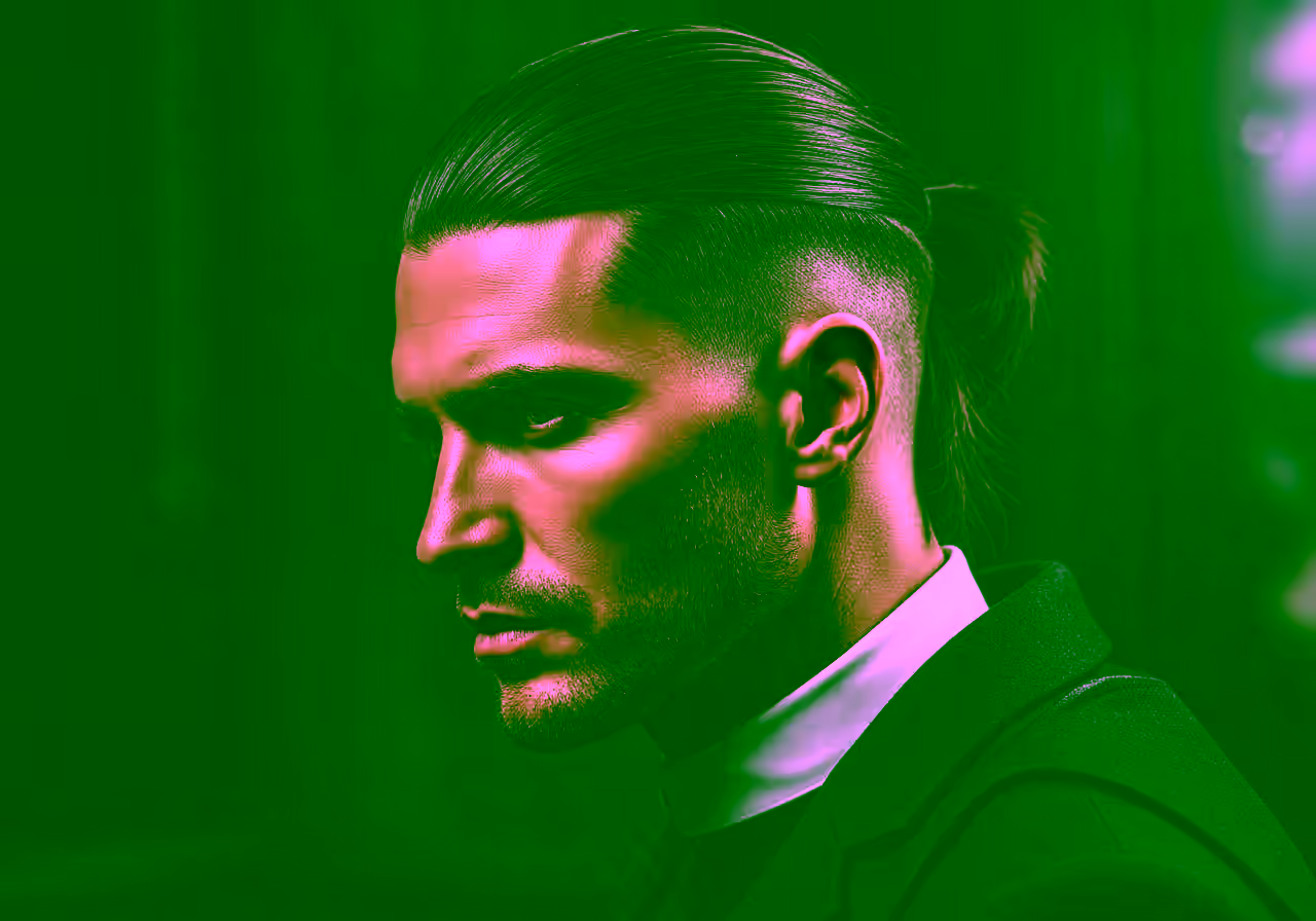 Long Ponytail Undercut hairstyle for men 2026 — long hairstyles variation, best for bold personalities + thick straight hair, modern barbering by Master Stylist Jessica Hamilton