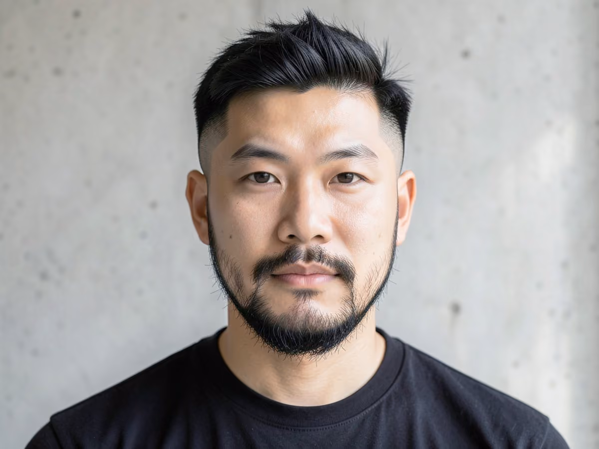 Man with a low skin fade textured crop