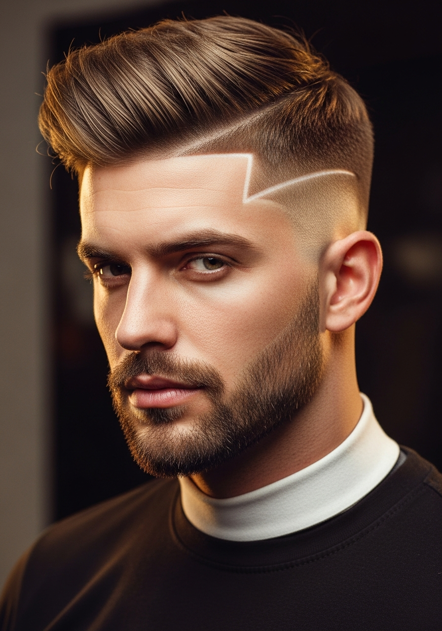 Disconnected Low Taper Fade 2026 - Bold Contrast Low Taper Haircut