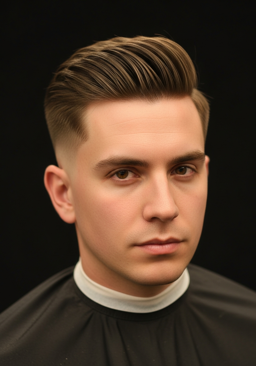 Low Taper Straight Hair Fade 2026 - Sleek Low Taper Fade Hairstyle for Straight Hair Men
