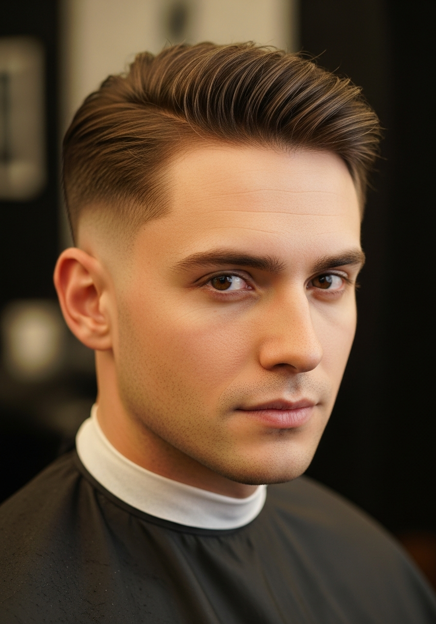 Soft Shadow Low Taper Fade 2026 - Ultra Gradual Blend for Thin or Curly Hair