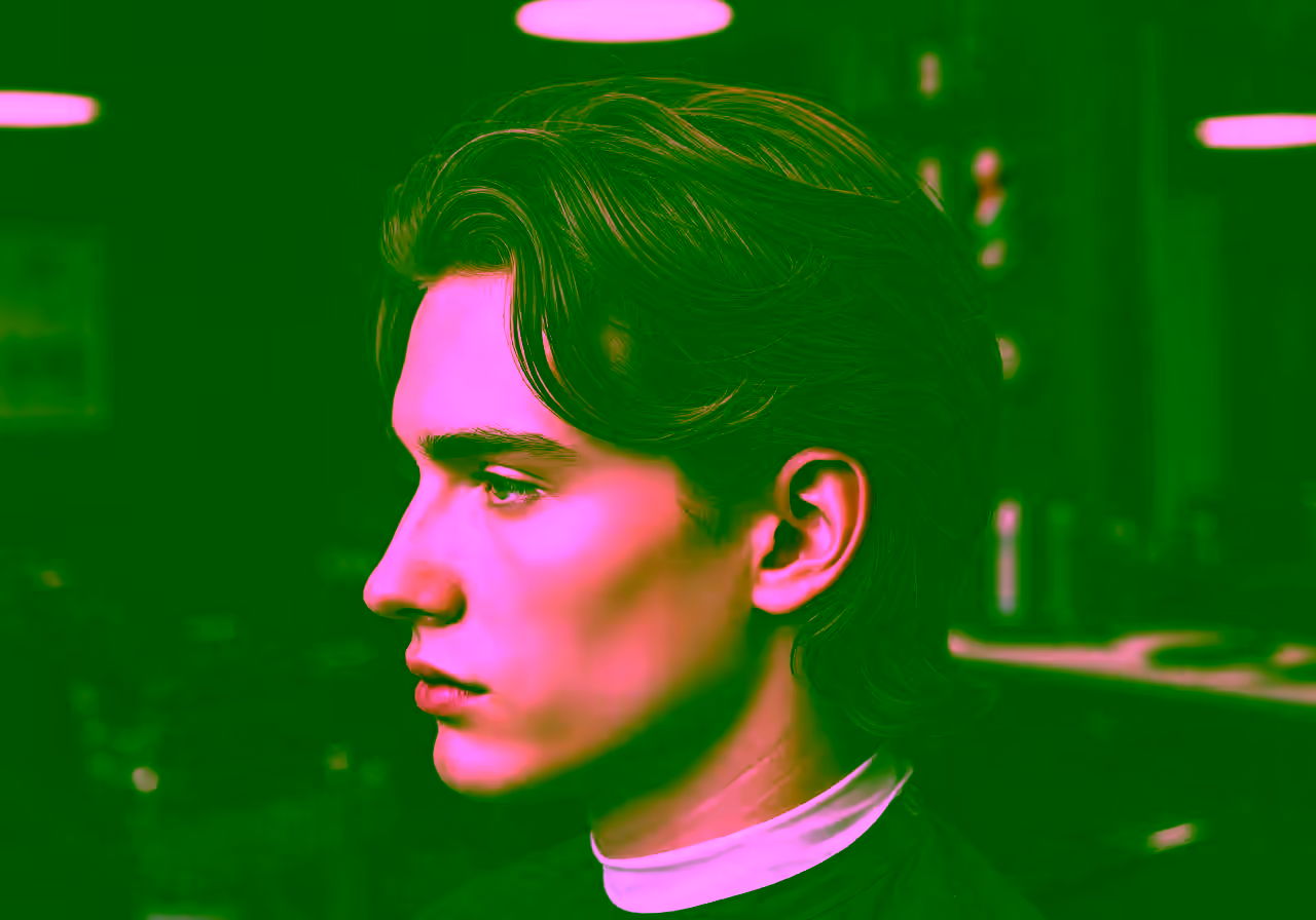 Korean Perm Medium hairstyle for men 2026 — medium length hairstyles variation, best for all faces + straight hair wanting movement, modern barbering by Master Stylist Jessica Hamilton
