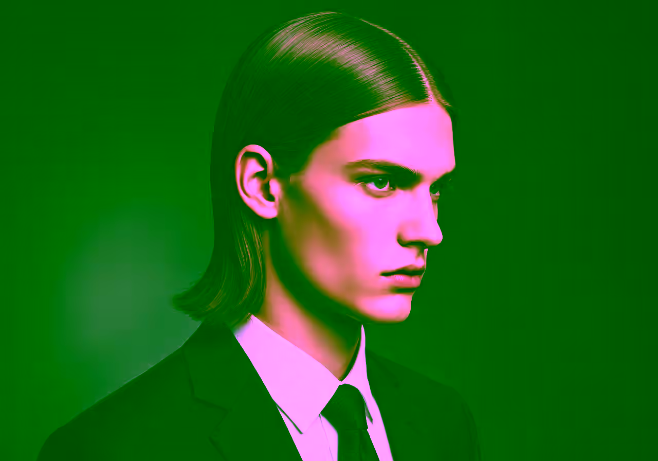Medium Layered Straight hairstyle for men 2026 — medium length hairstyles variation, best for fine straight hair + heart/oblong faces, modern barbering by Master Stylist Jessica Hamilton