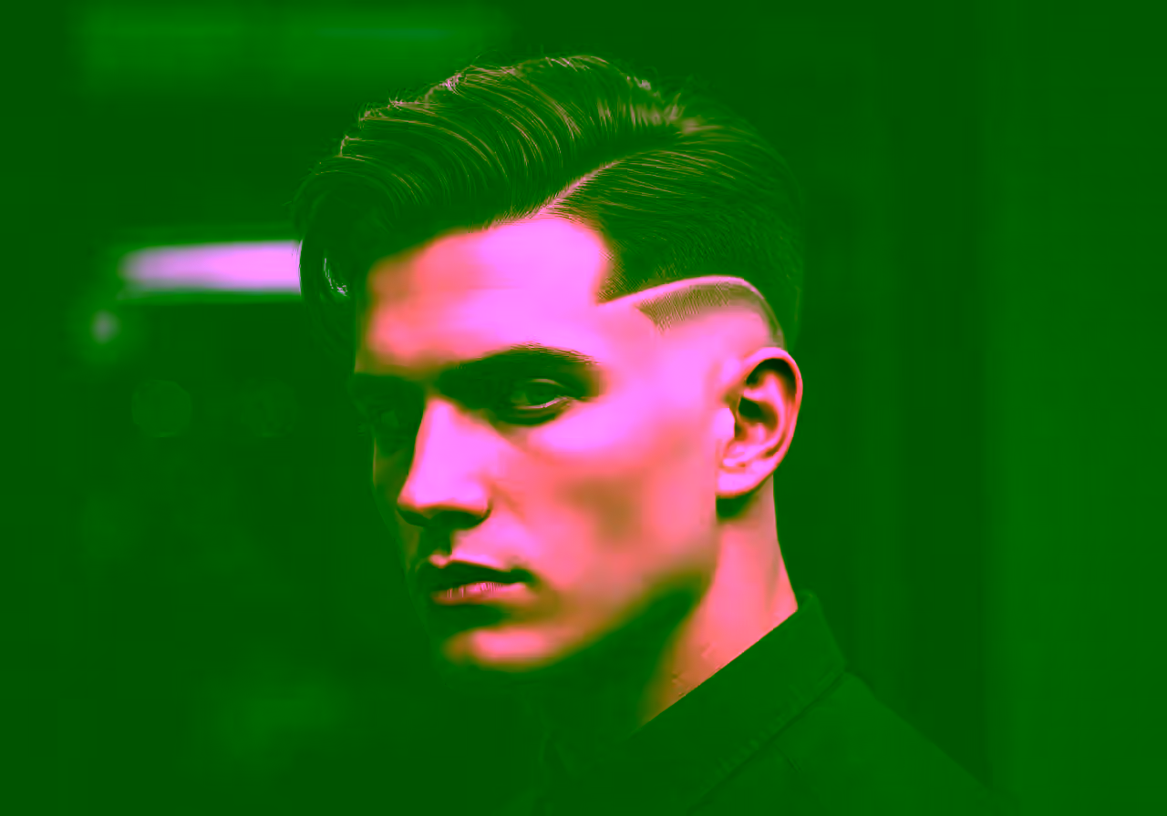 Medium Undercut hairstyle for men 2026 — medium length hairstyles variation, best for square faces + thick hair, modern barbering by Master Stylist Jessica Hamilton