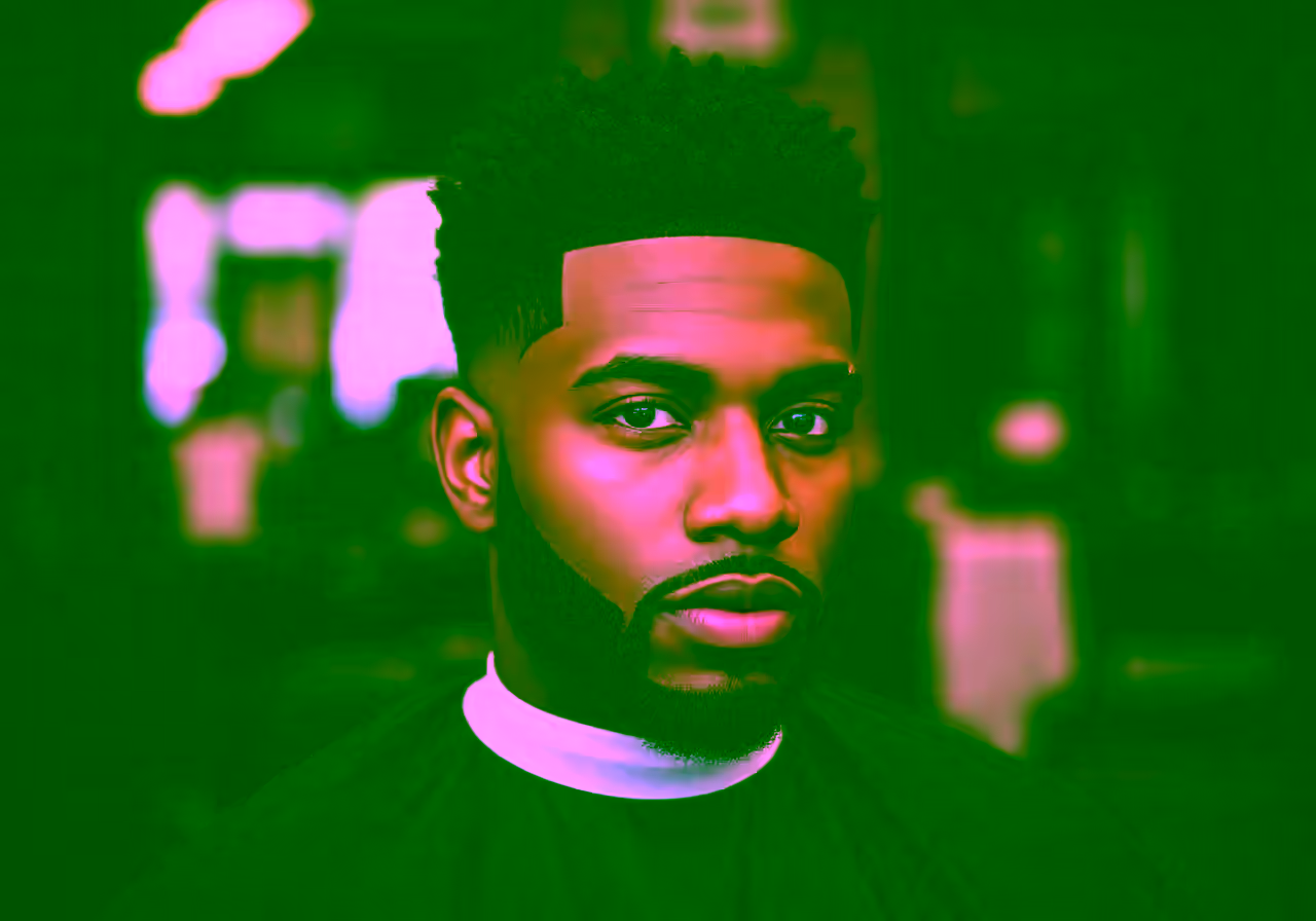 Mid Taper Fade Curly Hair hairstyle for men 2026 — medium taper fade variation, best for round, diamond, or heart faces + curly/coily hair, modern barbering by Master Stylist Jessica Hamilton