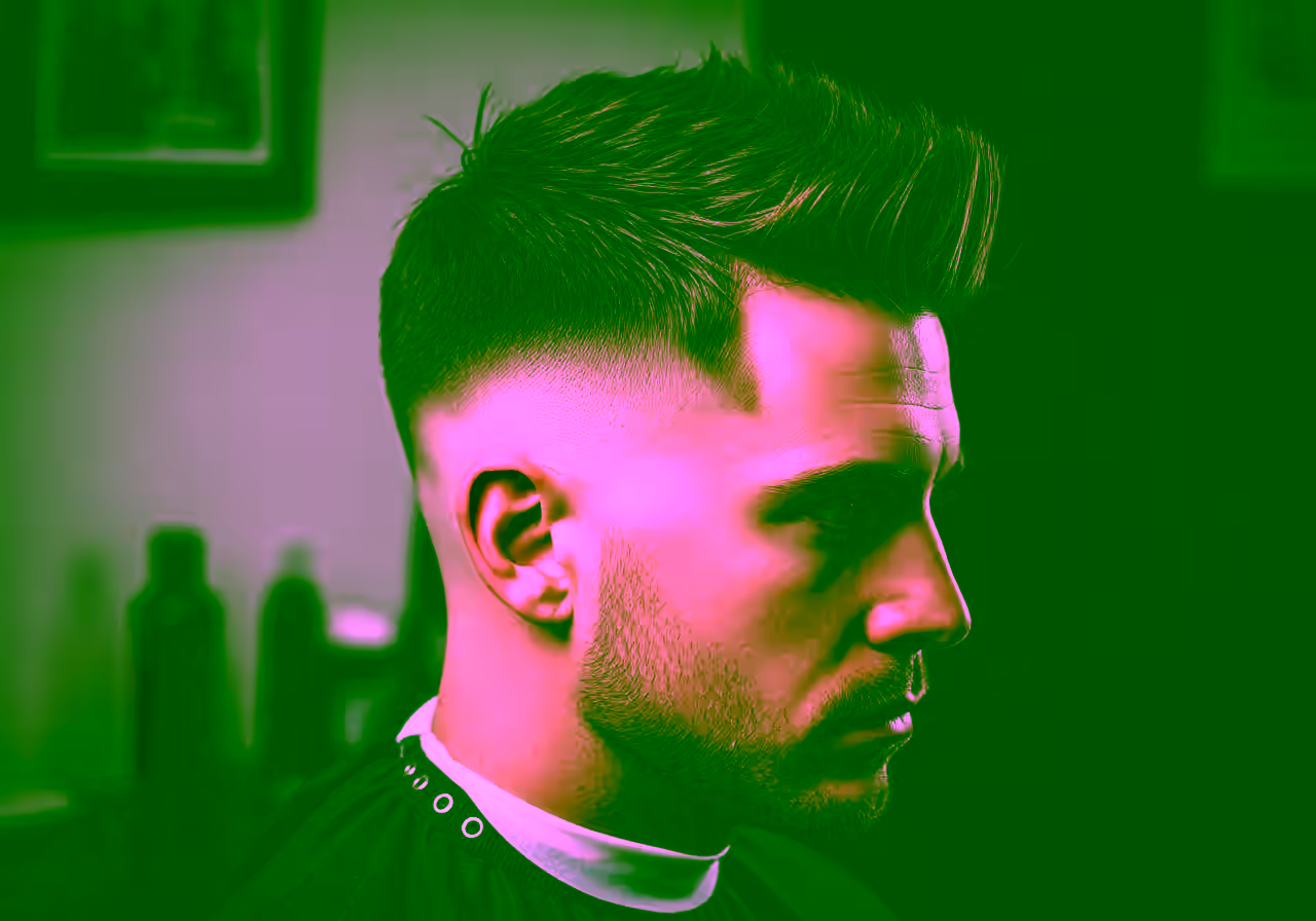 Mid Taper Fade Spiky Hair hairstyle for men 2026 — medium taper fade variation, best for round/oval faces + straight hair, modern barbering by Master Stylist Jessica Hamilton