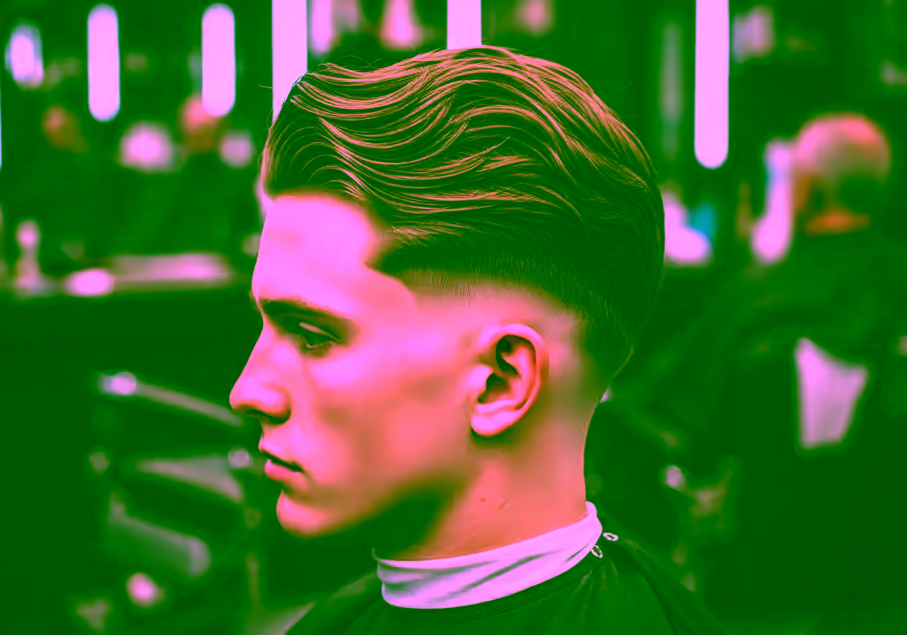 Mid Taper Long Hair hairstyle for men 2026 — medium taper fade variation, best for oval, heart, square faces + wavy/straight hair, modern barbering by Master Stylist Jessica Hamilton