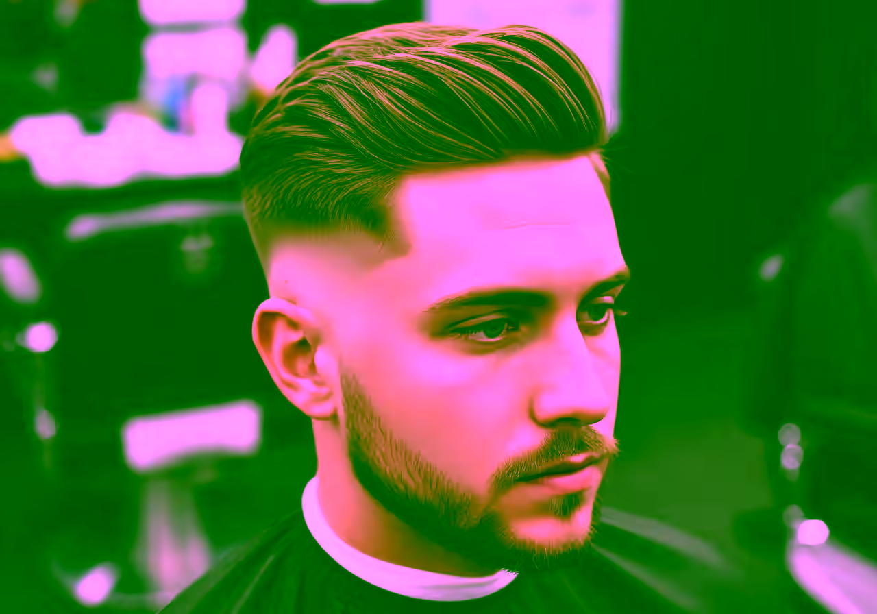 Natural Mid Taper hairstyle for men 2026 — medium taper fade variation, best for low-maintenance lovers + all hair types, modern barbering by Master Stylist Jessica Hamilton