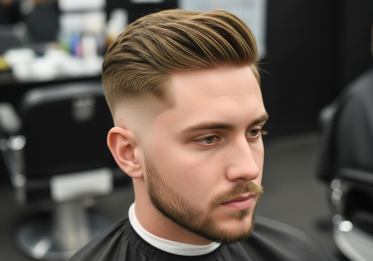 Natural Medium Taper Fade 2026 - Softest Temple Taper Hairstyle