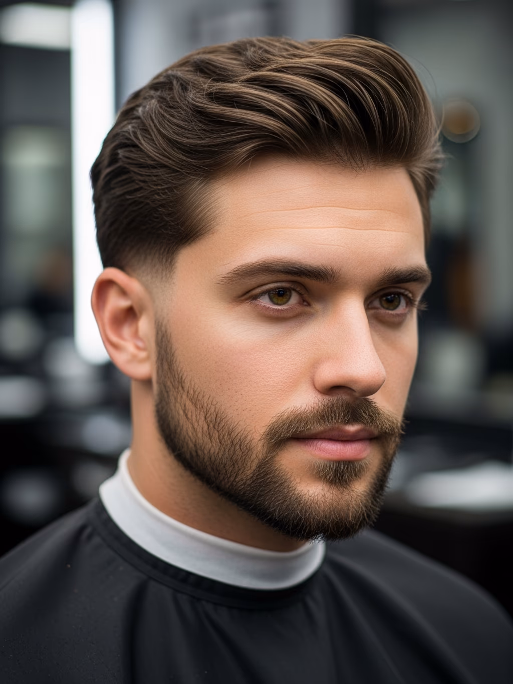 Classic Mod Cut hairstyle for men 2026 — mod cut variation, best for oval and oblong faces, modern barbering by Master Stylist Jessica Hamilton