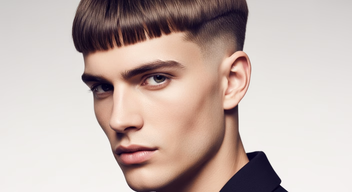 Coily 4C Modern Bowl Cut hairstyle for men 2026 — modern bowl cut variation, best for office professionals, modern barbering by Master Stylist Jessica Hamilton