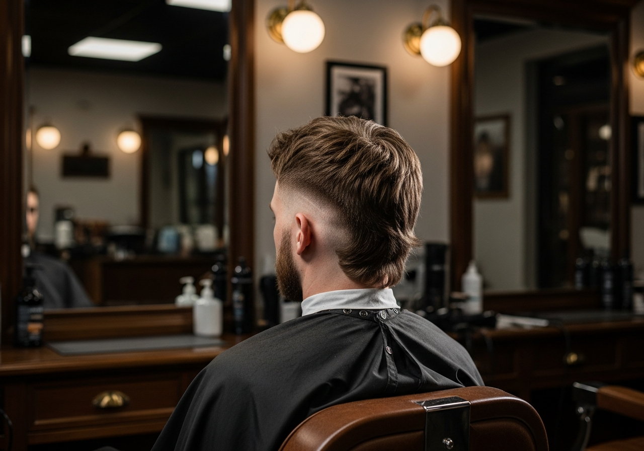 Classic Modern Mullet Hairstyle 2026