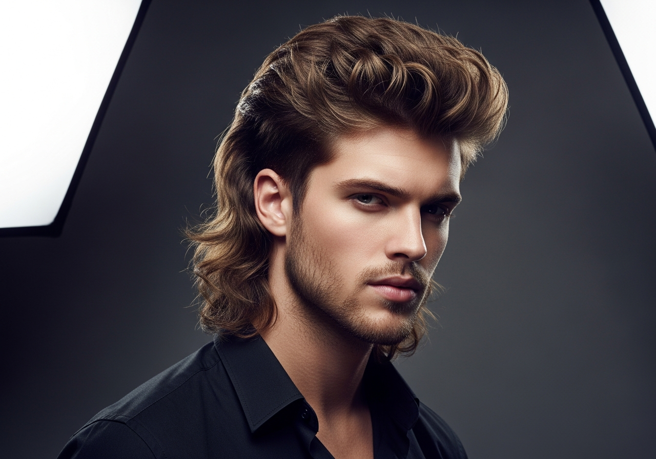 Mullet Blowout 2026 - Airy Voluminous Modern Mullet