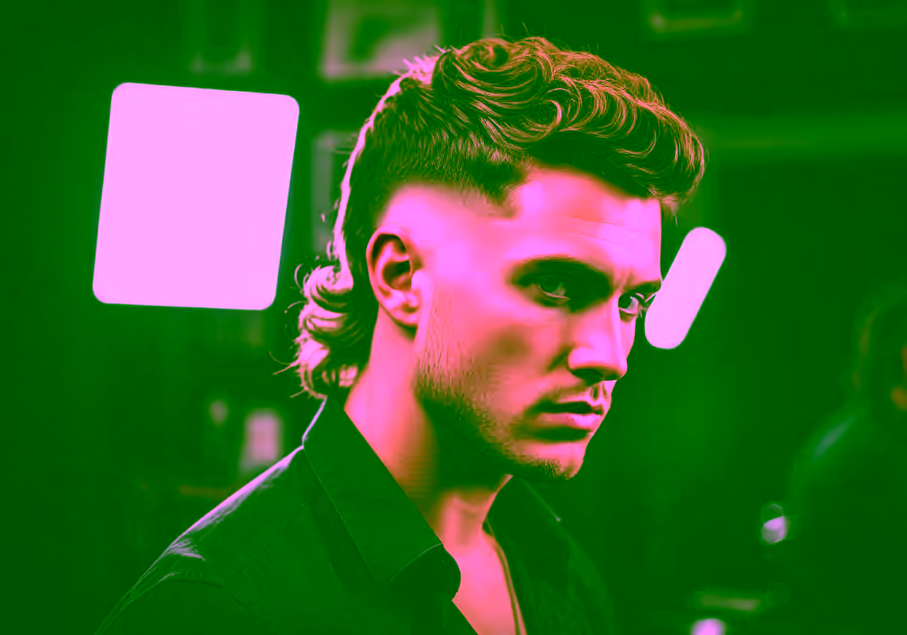 Mullet Faux Hawk hairstyle for men 2026 — modern mullet variation, best for oval, round faces + thick hair, modern barbering by Master Stylist Jessica Hamilton