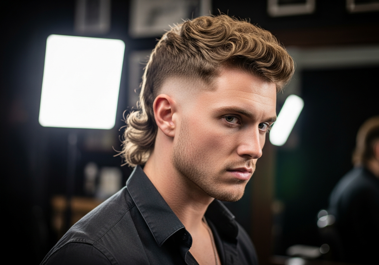 Mullet Faux Hawk 2026 - Central Height Modern Mullet Haircut