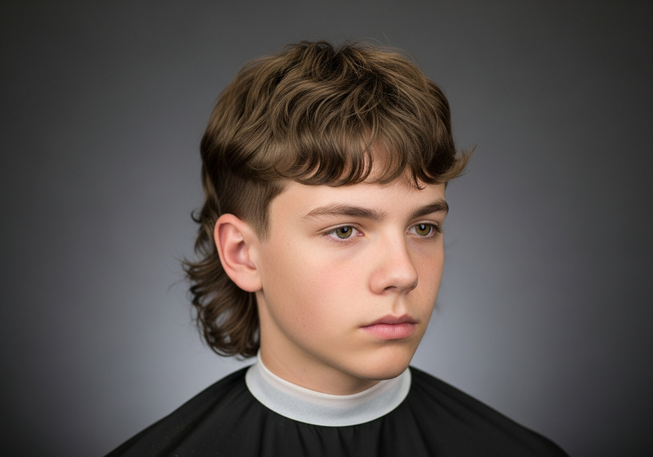 Modern Mullet for Boys 2026 - Youthful Soft Modern Mullet