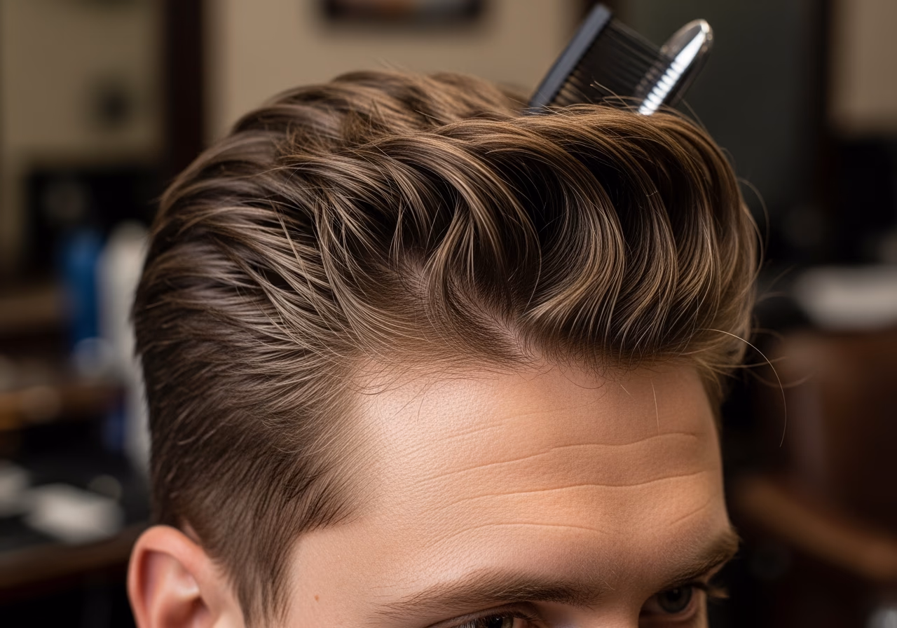 Oily Scalp Haircuts for Men 2026 - Air-Dry Textured Mop Lift