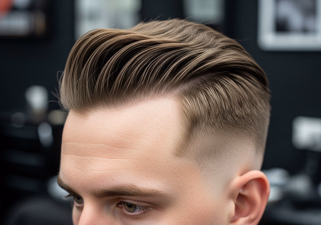 Oily Scalp Haircuts for Men 2026 - Angular Fringe with Root Grip